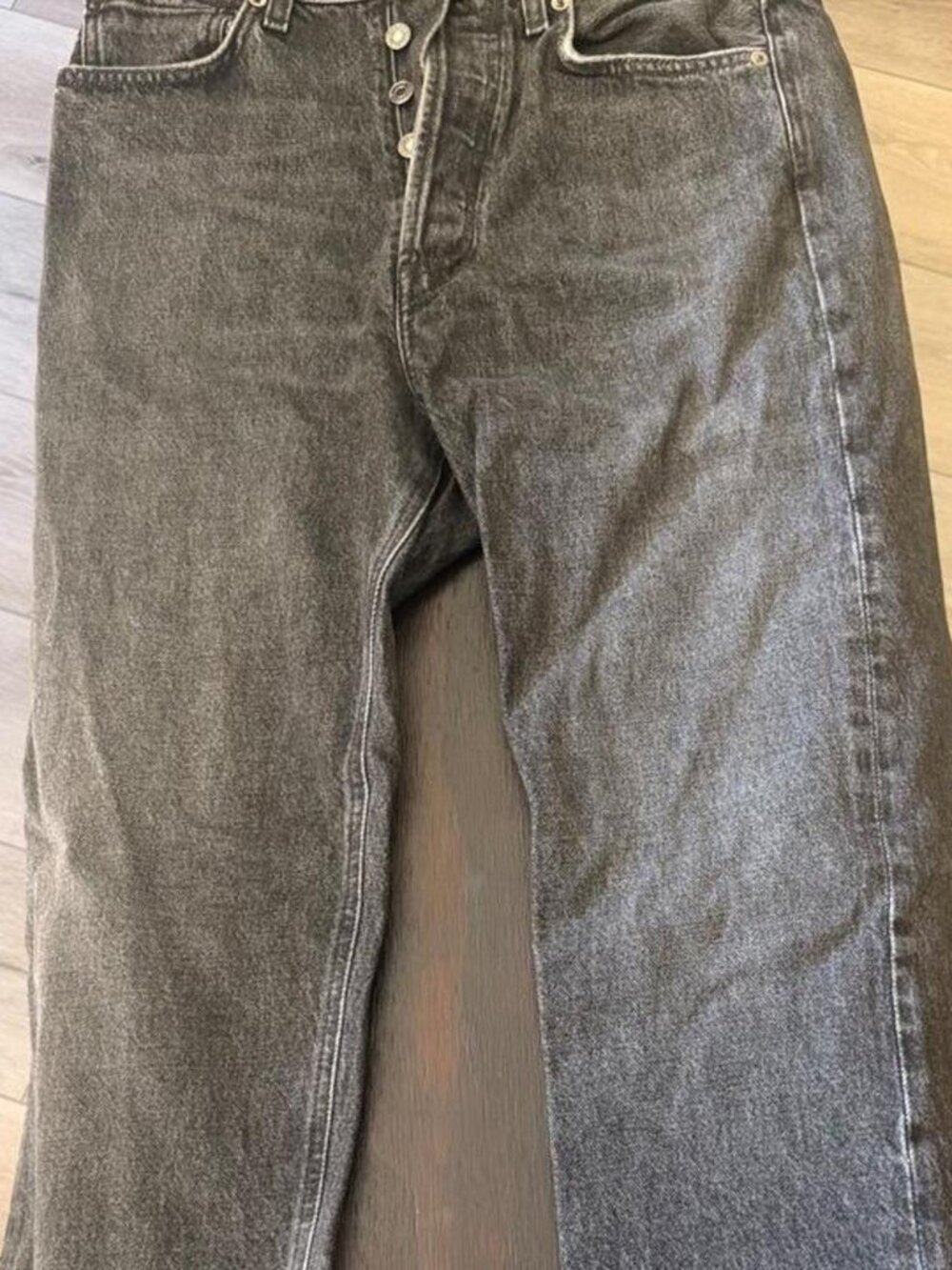AGOLDE Women's Brown and Black Jeans